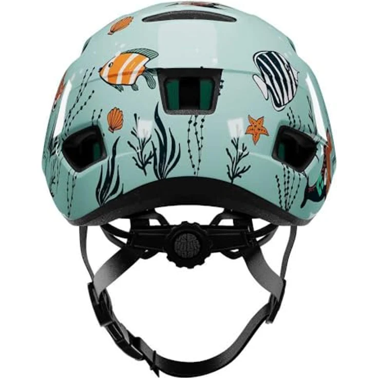 Lazer Pnut 2.0 KinetiCore, Kinder-Fahrradhelm mit Schläfenschutz, Sealife – Bild 6