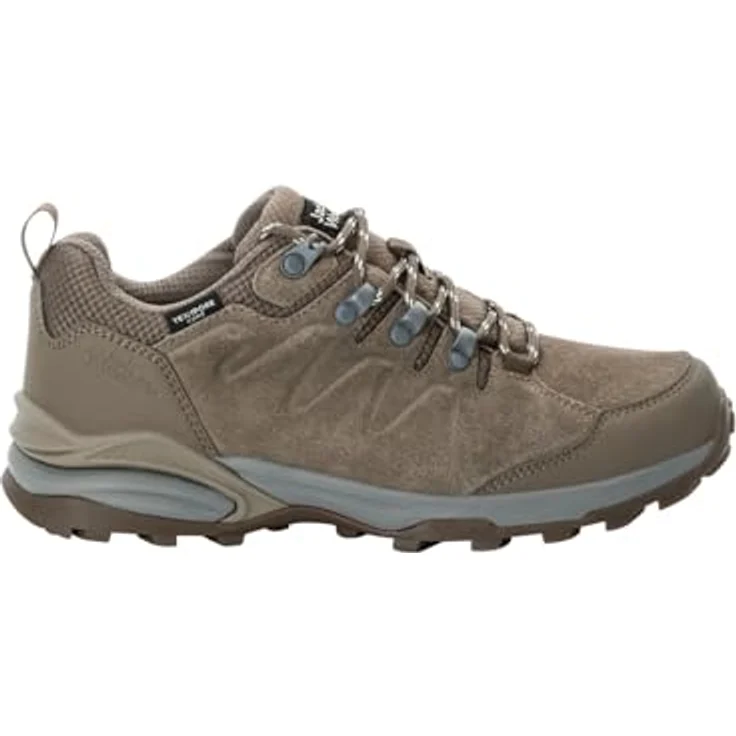 Jack Wolfskin REFUGIO TEXAPORE LOW W, Damen Hikingschuh aus Veloursleder und TEXAPORE CORE, hohe Dämpfung und Komfort – Bild 2