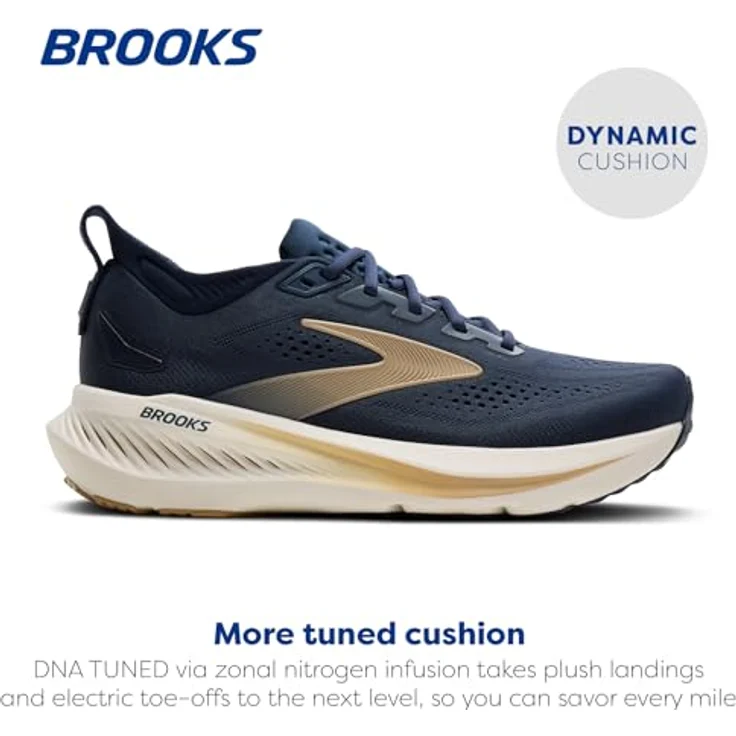 Brooks Glycerin 23, Laufschuhe Herren mit DNA LOFT Dämpfung, Blau, Größe 46 – Bild 2