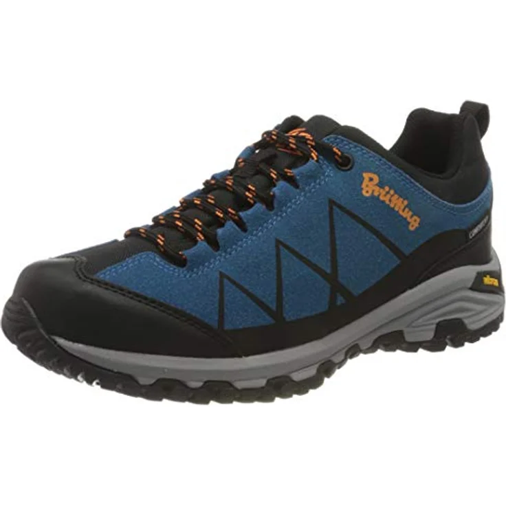 Brütting Kansas, Herren Wanderschuhe, robustes Synthetik-Obermaterial, farblich grün, Größe 44 – Bild 1