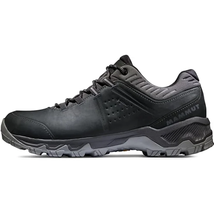 Mammut Mercury IV Low GTX Men, Herren Wanderschuhe mit GORE-TEX-Membran, Vibram-Sohle und Terracare-Nubukleder, Schwarz, Größe 43 1/3 – Bild 1