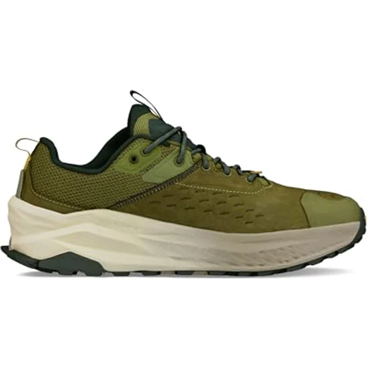 Altra Olympus 6 Hike Low GTX, Herren Laufschuhe, wasserdicht, Leder, Grün, Größe 44 – Bild 3