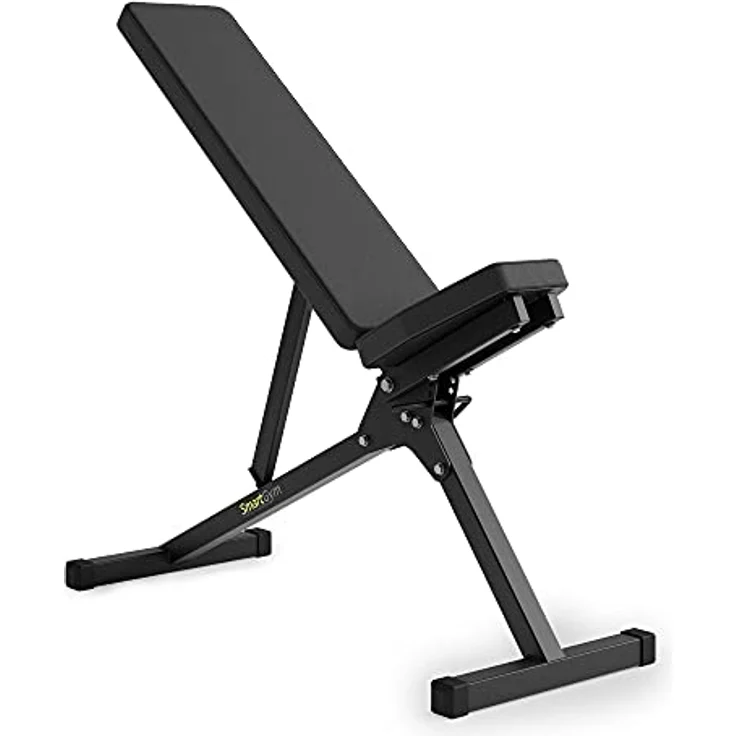 Marbo Sport Verstellbar Multifunktion Trainingsbank Schrägbank Weight Bench Schwarz SmartGym SG-11, Hantelbank mit 5 Rücken- und 3 Sitzlehnenwinkeln, ergonomische Polsterung – Bild 2