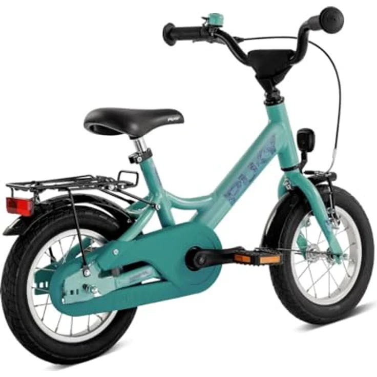 Puky YOUKE 12, Kinderfahrrad mit niedrigem Einstieg, Gepäckträger, Glocke und Sicherheitslenkergriffen – Bild 2