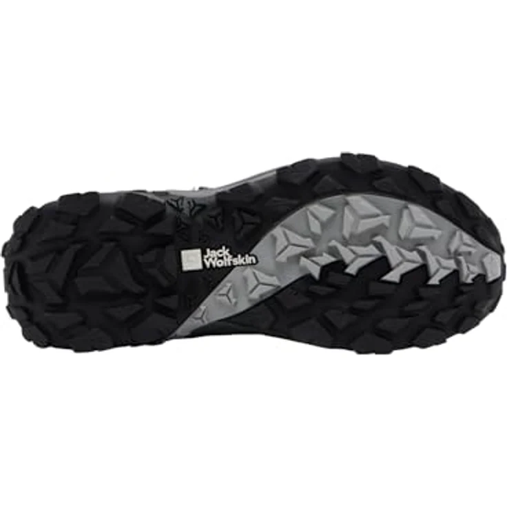 Jack Wolfskin Vojo Tour LT Texapore Mid W, Damen Wanderschuhe mit wasserdichtem Wetterschutz, Grau, Größe 42 – Bild 6