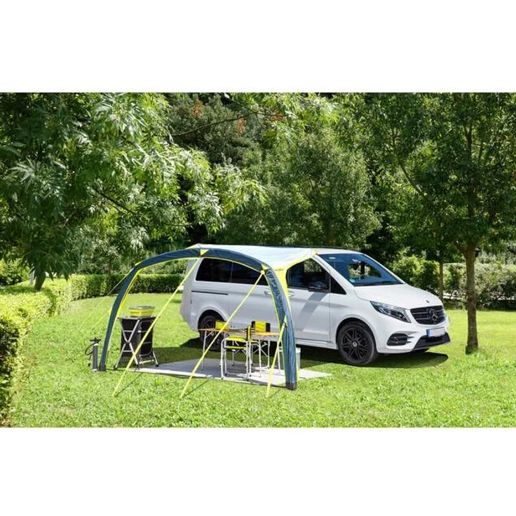 Brunner Vorzelt, 1 Person, 11 kg, einfache Montage mit Luftpumpe und optionalen Seitenpaneelen