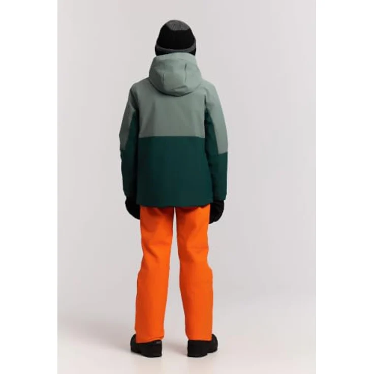 PROTEST PRTDylans JR Snowjacket, wind- und wasserdicht, atmungsaktiv, Evergreen, Größe 140 – Bild 6