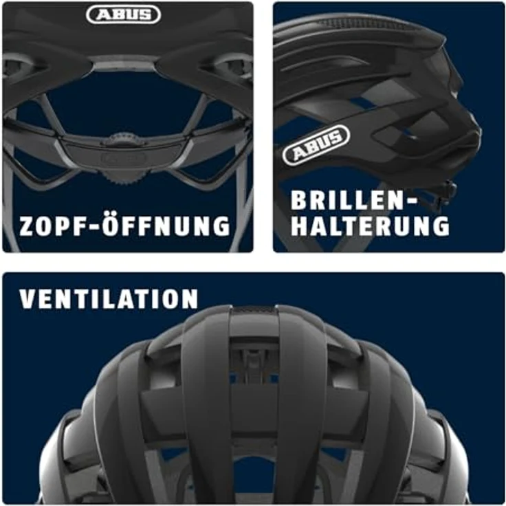 Abus AIRBREAKER Fahrradhelm – Bild 5
