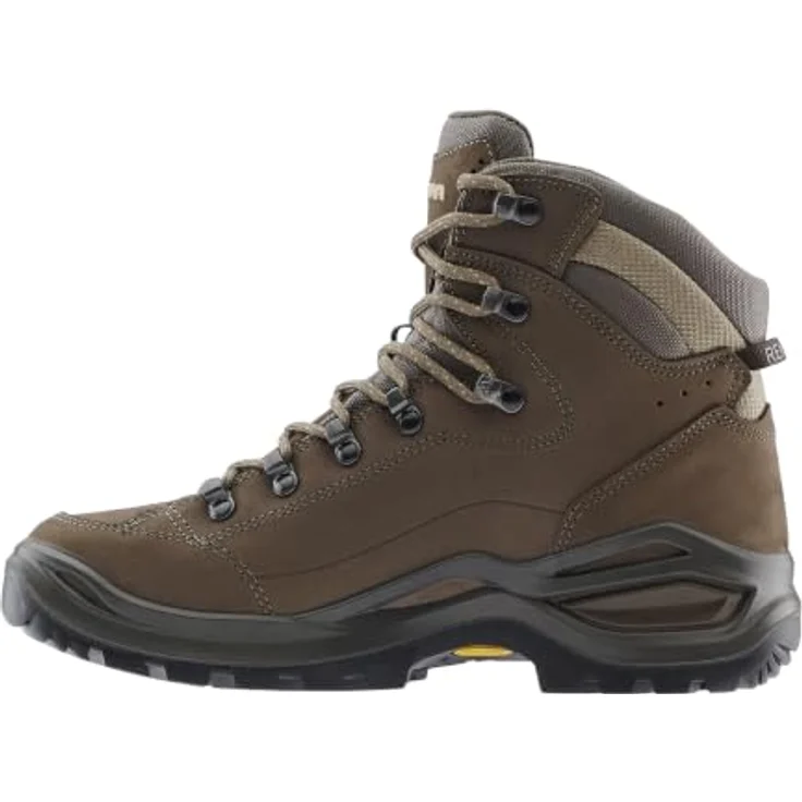 Lowa Renegade Evo Goretex Mid Wanderstiefel, grau, EU 36 1/2, 100% Leder, schnürbare Fußbekleidung, profiliertes Gummilaufsohlenprofil – Bild 2