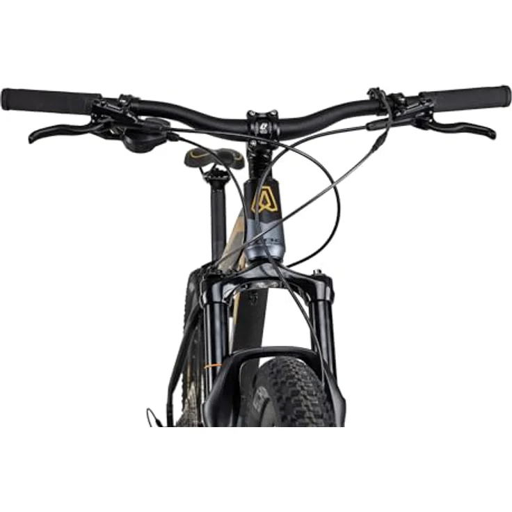 Axess PRIDE Hardtail Mountainbike 29 Zoll, Shimano Cues Antrieb, MT400 Scheibenbremsen, Dunkelgrau, 17 Zoll – Bild 4