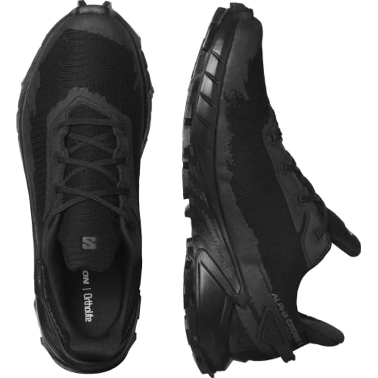 Salomon Alphacross 4 GTX, Damen Laufschuhe mit GORE-TEX-Membrane, Schwarz, Größe 40 – Bild 4
