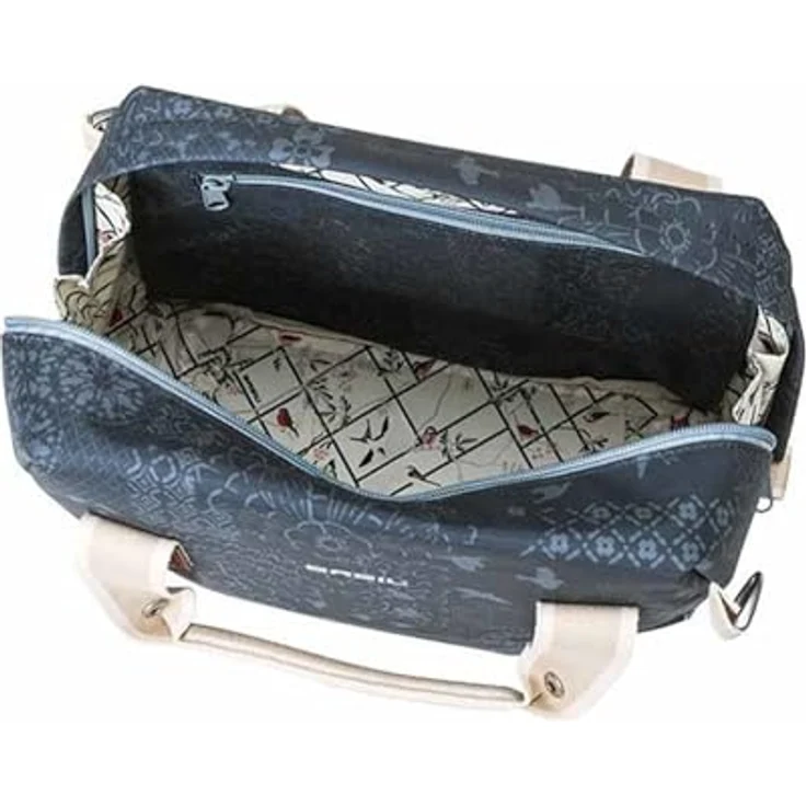 Basil Unisex – Erwachsene Boheme City Bag Lenkertasche, Blau, One Size – Bild 6