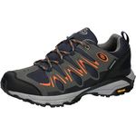 BRÜTTING Expedition Outdoorschuh, Wanderschuhe aus Nylon mit Gummilaufsohle und flexibler Schnürung, schwarz