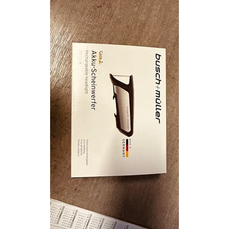 busch+müller IXON Core 2 Fahrradlicht, StVZO-zugelassen, verbesserte Lichttechnologie, kompakte Abmessungen 117 x 37 x 44 mm, leichtgewicht 125 g, Schwarz – Bild 4