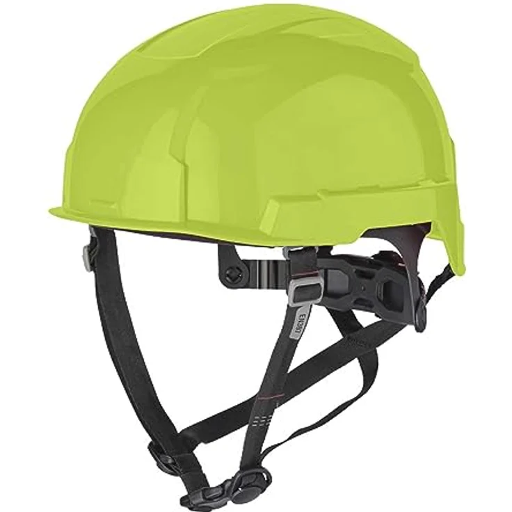 Milwaukee Bolt(TM) 200, unbelüfteter Kletterhelm, atmungsaktiv, 52 bis 68 cm, Farbe: Neongelb – Bild 1