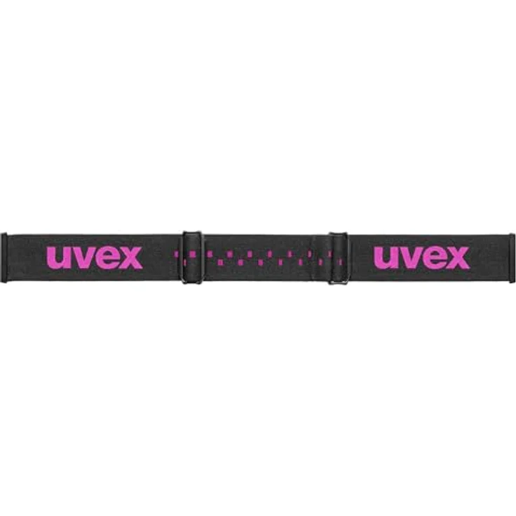 uvex pwdr FM, Skibrille für Kinder mit Visier, beschlagfrei, schwarz matt/pink-clear, one size, 100% UV-Schutz – Bild 4