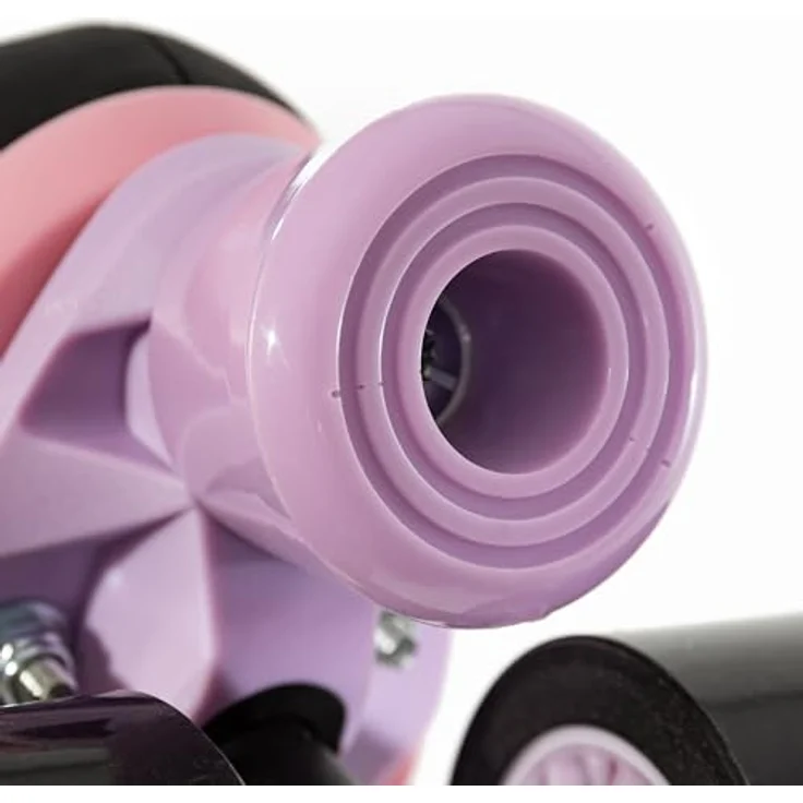 Chaya Lifestyle Rollerskates Melrose - 39, Veganfreundlich in Schwarz/Rosa mit Glasfaserverstärktem Teller – Bild 7