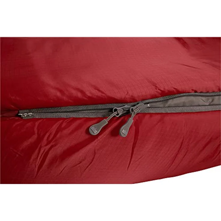 Grand Canyon Fairbanks 150 Kids Schlafsack, Unisex, für Körpergröße bis 150 cm, komfortable Temperaturbereiche bis 2 °C, Red Dahlia, One Size – Bild 4