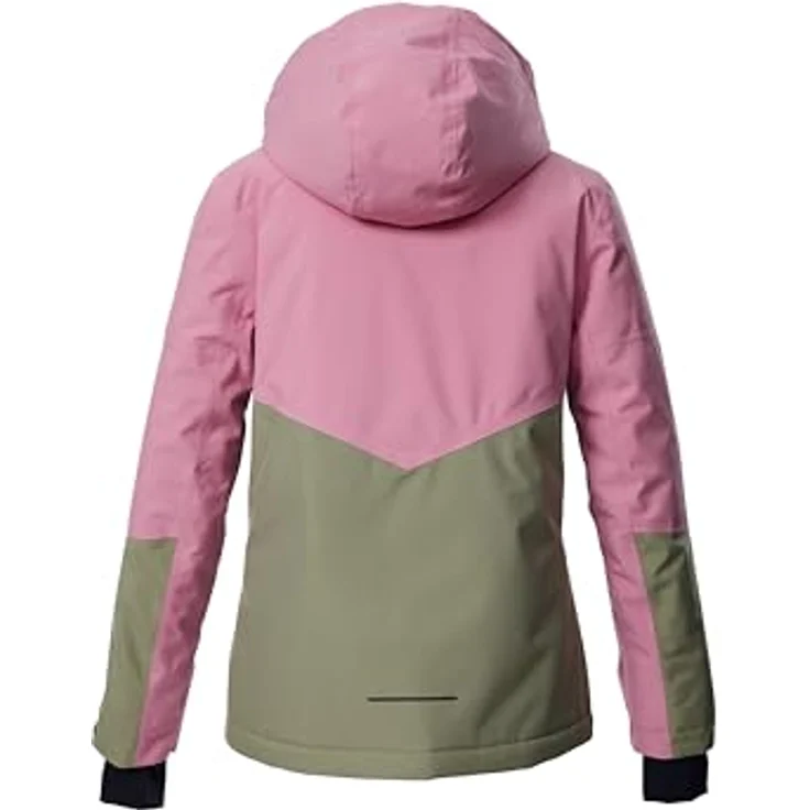 Killtec KSW 207, Skijacke Mädchen, wasser- und winddicht, atmungsaktiv, Colourblock Design, Größe 164 – Bild 2