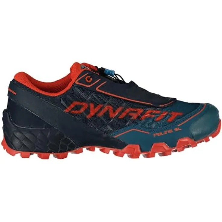 Dynafit Feline SL Herren Trailrunning-Schuh, optimale Traktion auf weichem Untergrund, Größe 7 UK (EU 40,5), Farbe Mallard Blue