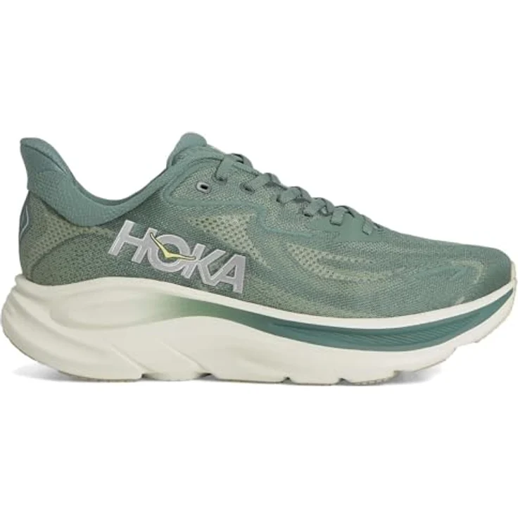Hoka Clifton 10, leichter Laufschuh mit optimaler Dämpfung, FERN/TRUFFLE SA, Größe 45 1/3 – Bild 1
