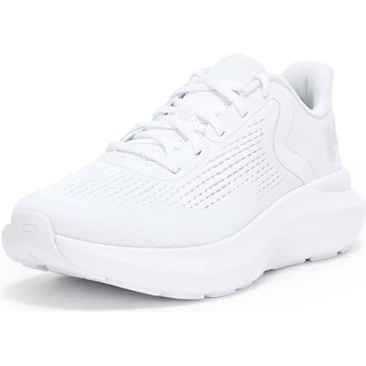 Under Armour Laufschuhe Damen Charged Cushioning, atmungsaktiv, weiß, 40 EU