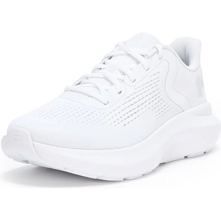 Under Armour Laufschuhe Damen Charged Cushioning, atmungsaktiv, weiß, 40 EU – Bild 1