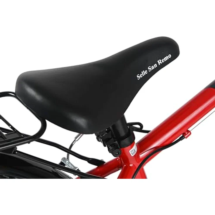 Dacapo BOBBY, Kindervelo 24" mit 7-Gang Shimano Schaltung, V-Brakes und Gepäckträger, empfohlen für 130-150 cm Körpergröße – Bild 3