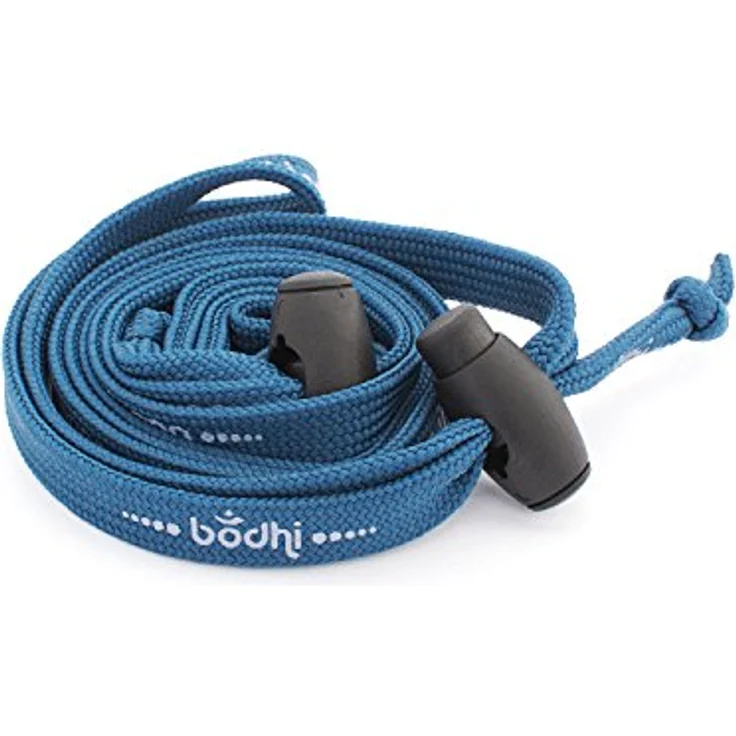 Bodhi | Universal-Yogamatten-Tragegurt | Trageriemen | Blau | verstellbare Schlaufe | einfach und günstig | Gurt für Yogamatte – Bild 5