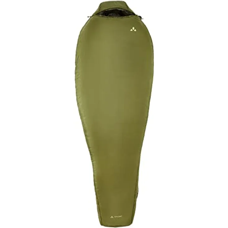 VAUDE Selun 500 Syn, leichter Kunstfaserschlafsack in Mumienform mit Primaloft Isolation, klimapositiv, inkl. Sicherheitstasche im Fußteil