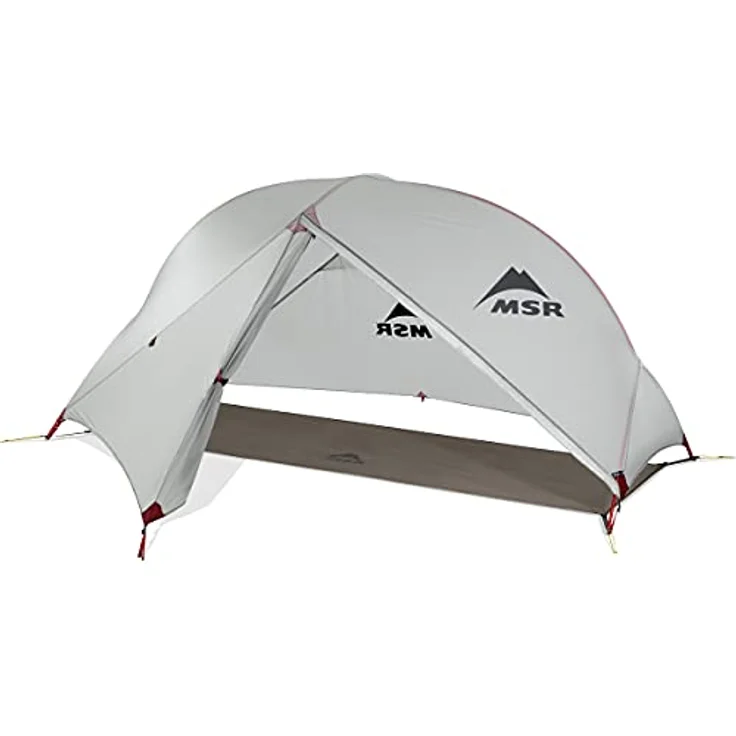 MSR Hubba NX - superleichtes, freistehendes 1-Personen-Igluzelt - hellgrau – Bild 1