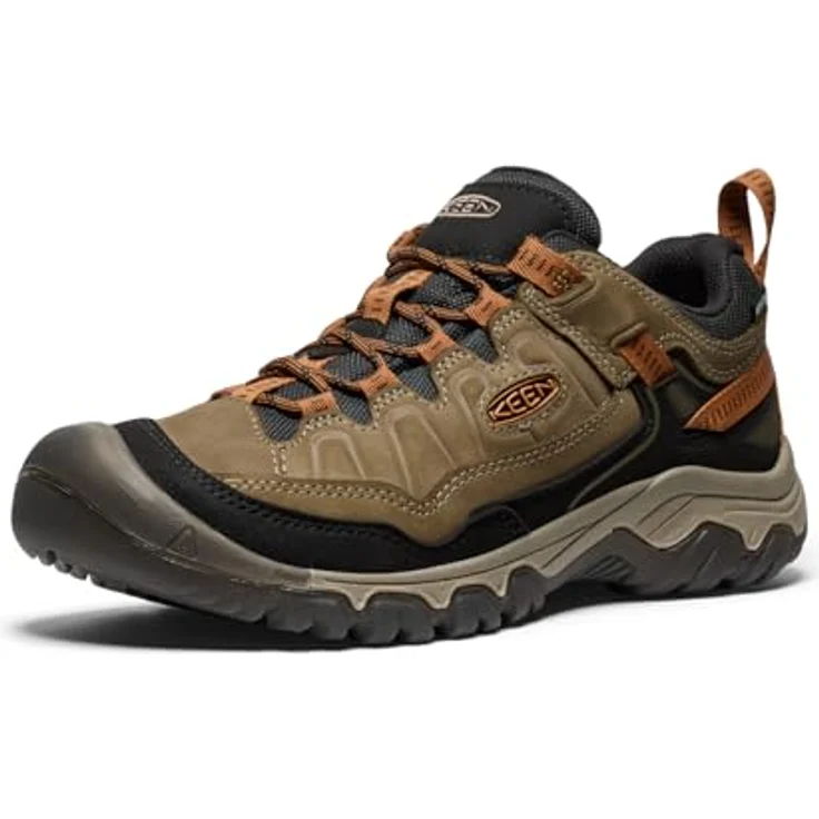 KEEN Targhee IV WP, Wanderschuhe für Herren, wasserfest, grün - sea turtle/roasted pecan – Bild 1