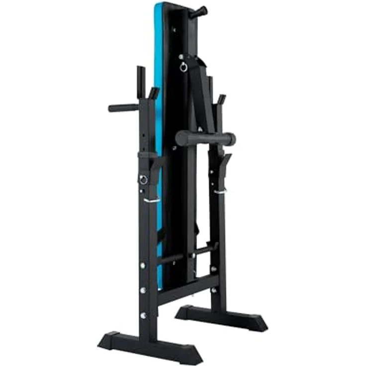 Rebel Active Verstellbare Trainingsbank mit Ständern, Hantelbänke für flexibles Training – Bild 4