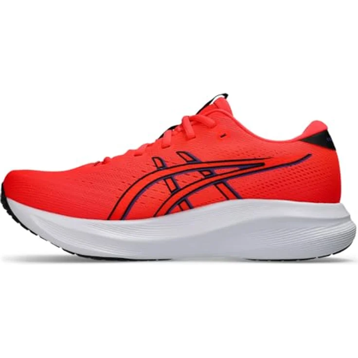 ASICS Gel Excite 11, Straßenlaufschuhe für Herren, leichtes Design, Flash Red/Black – Bild 4