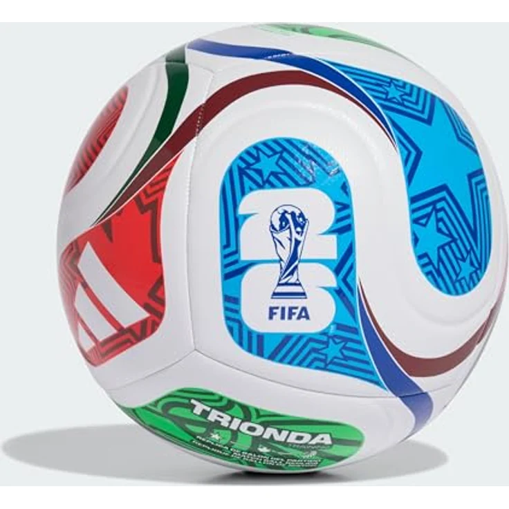 adidas Performance Fußball FIFA WORLD CUP 26™ TRIONDA TRAININGSBALL, maschinengenäht, strukturierte Oberfläche, inspiriert vom offiziellen Spielball, 1-St. – Bild 4
