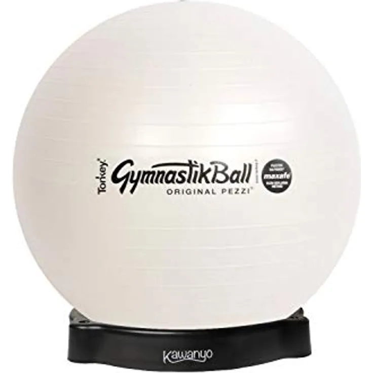 Original Pezzi Pezziball MAXAFE 53cm mit Ballschale pearlwhite Sitzball