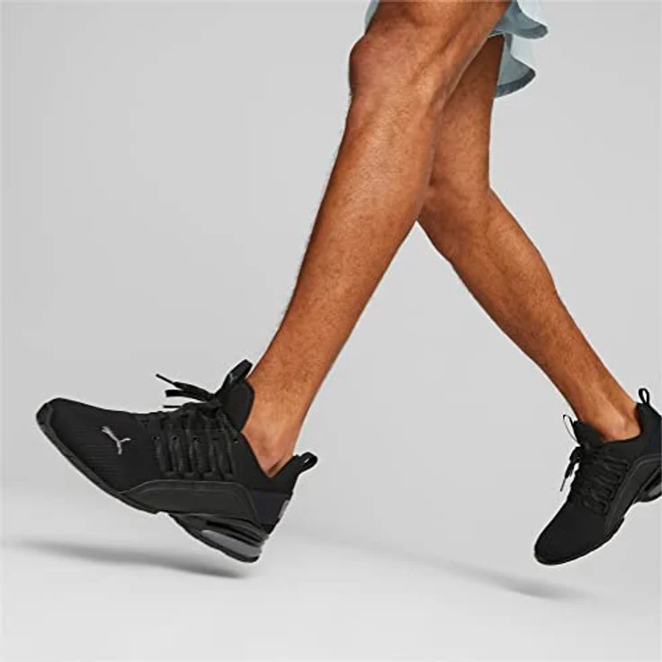 PUMA Axelion Refresh Laufschuhe Herren, innovatives Design für optimale Leistung, schwarz – Bild 4