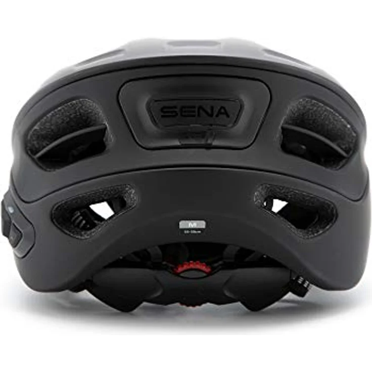 Sena R1 Smart Fahrradhelm, Bluetooth 4.1, matte schwarze Ausführung, Größe L, mit Advanced Noise Control™ und Intercom-System bis 900 m – Bild 10