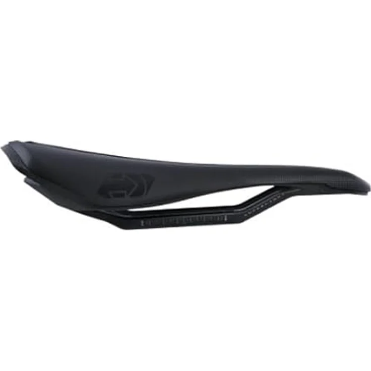 PRO Velosattel, handgefertigter Fahrradsattel mit anatomischem Ausschnitt und Vollcarbon-Schale, schwarz – Bild 2