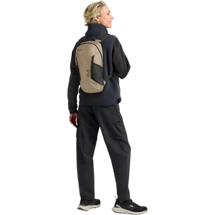 Jack Wolfskin Velocity Lite, 41 cm Wanderrucksack aus 100% Polyester, beige – Bild 7