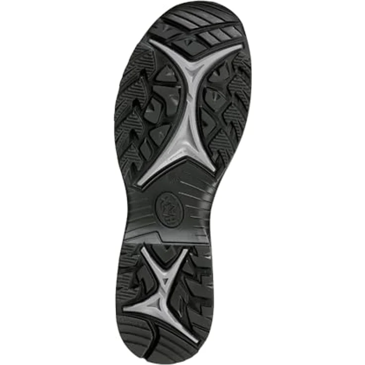 haix BLACK EAGLE Adventure 3.0 GTX Low, wasserdichter Wanderschuh mit GORE-TEX®, Schwarz-Silber, rutschfeste Sohle und komfortable Dämpfung – Bild 2