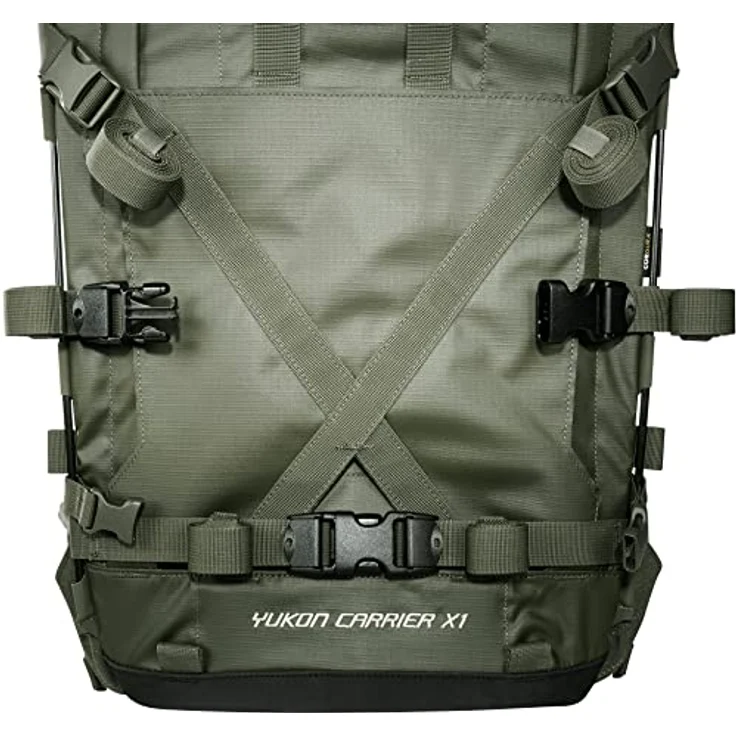 Tatonka Yukon Carrier X1, Trekkingrucksack 74 cm, 100% Polyamid, olive – Bild 7