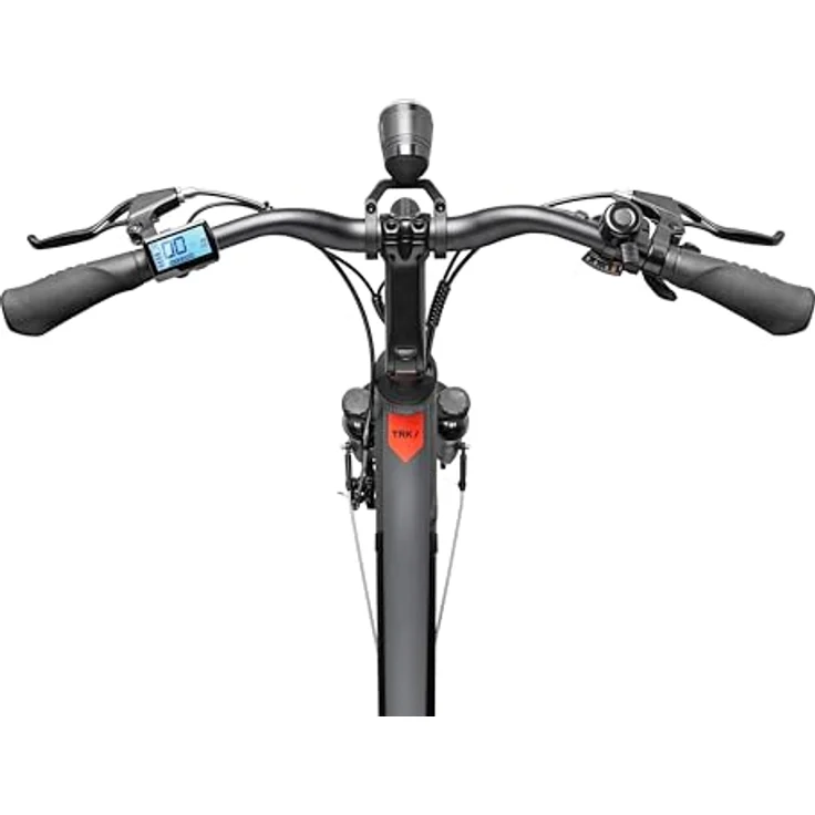 TELEFUNKEN XT490 E-Bike 28 Zoll Damen Trekking Pedelec, 250 W Heckmotor, 8-Gang Kettenschaltung, 417,6 Wh Akku, Granitgrau – Bild 4