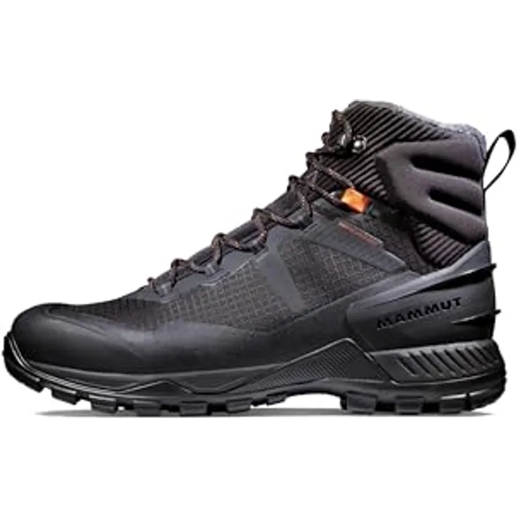 Mammut Blackfin III Mid DT, Wasserdichte Wanderschuhe mit Aluminiumisolierung und Vibram® 4 Trek Sohle, schwarz