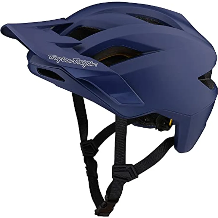 Troy Lee Designs Flowline Mips MTB-Helm, Halbschale, blau, Größe M-L – Bild 3