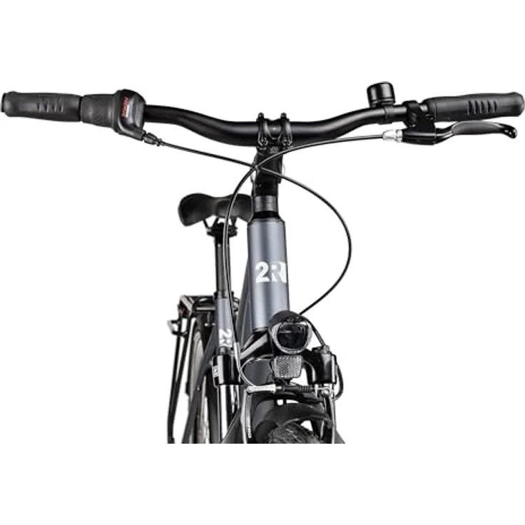 2R Manufaktur TRS NEX Cityfahrrad, 7-Gang Shimano Nexus Nabenschaltung mit Rücktritt, dunkelgrau matt/grau schwarz matt, 51 cm – Bild 9