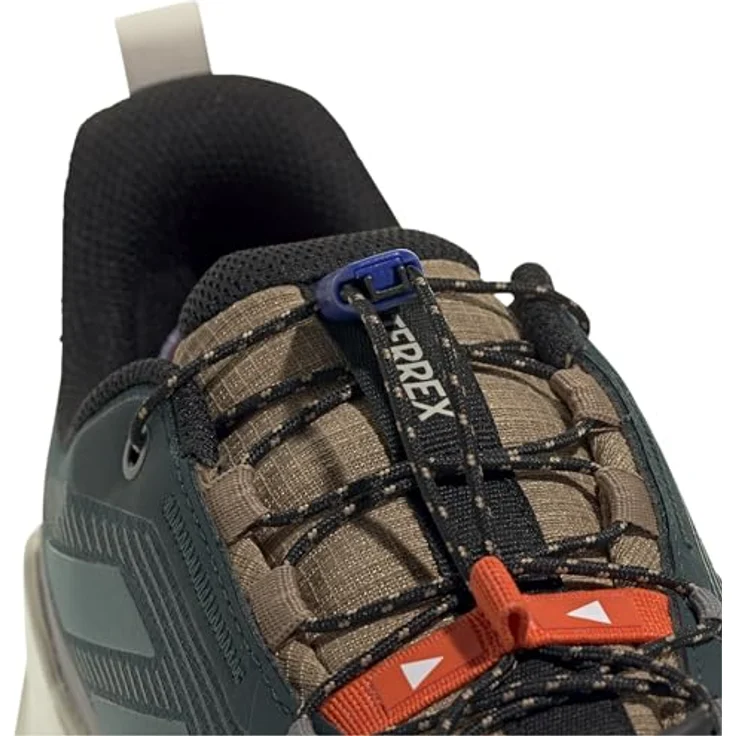 adidas TERREX Hikingschuh, wasserdicht mit GORE-TEX, stabiler Grip und Speed-Lacing System, schwarz – Bild 4