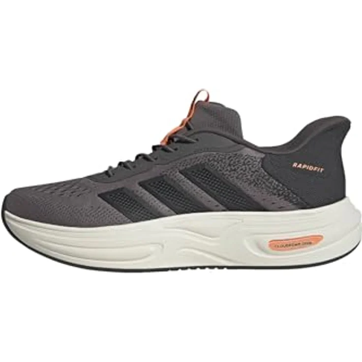 adidas Cloudfoam Luxxion Sneaker Grau, bequeme Laufschuhe mit Rapidfit Fersenkappe und Cloudfoam Zwischensohle – Bild 1