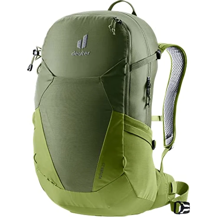 deuter Futura 23 Wanderrucksack, khaki-meadow, 23 L mit Aircomfort Netzrücken-System und abnehmbarer Regenhülle – Bild 1