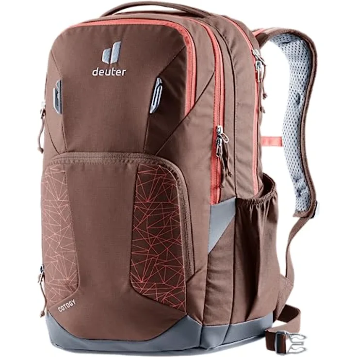 Deuter Cotogy Rucksack, 46 cm, braun, 100% PET, ideale Wanderrucksack-Option